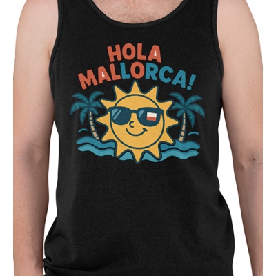 TANK TOP WAKACYJNY Hola Mallorca